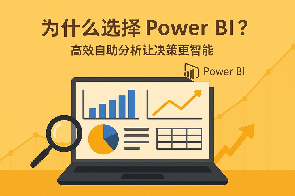 为什么选择Power BI？高效自助分析让决策更智能